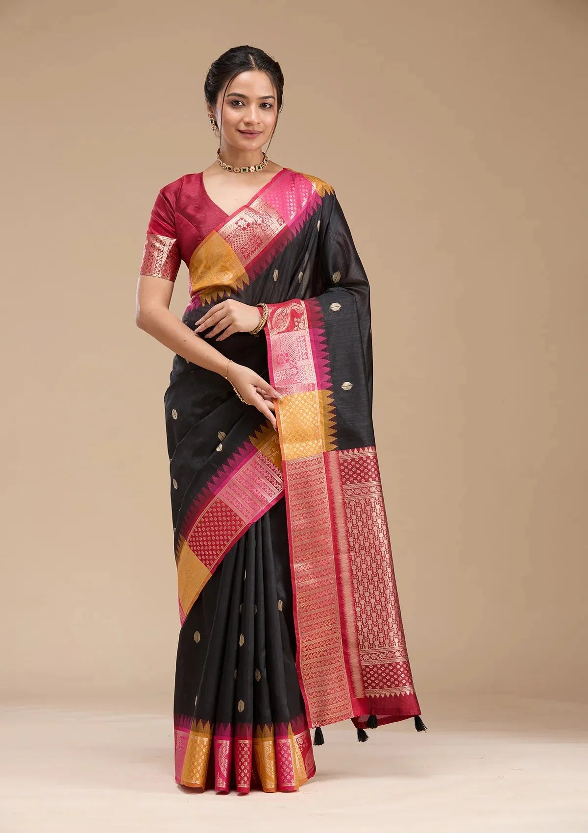 Printed Art Silk Saree